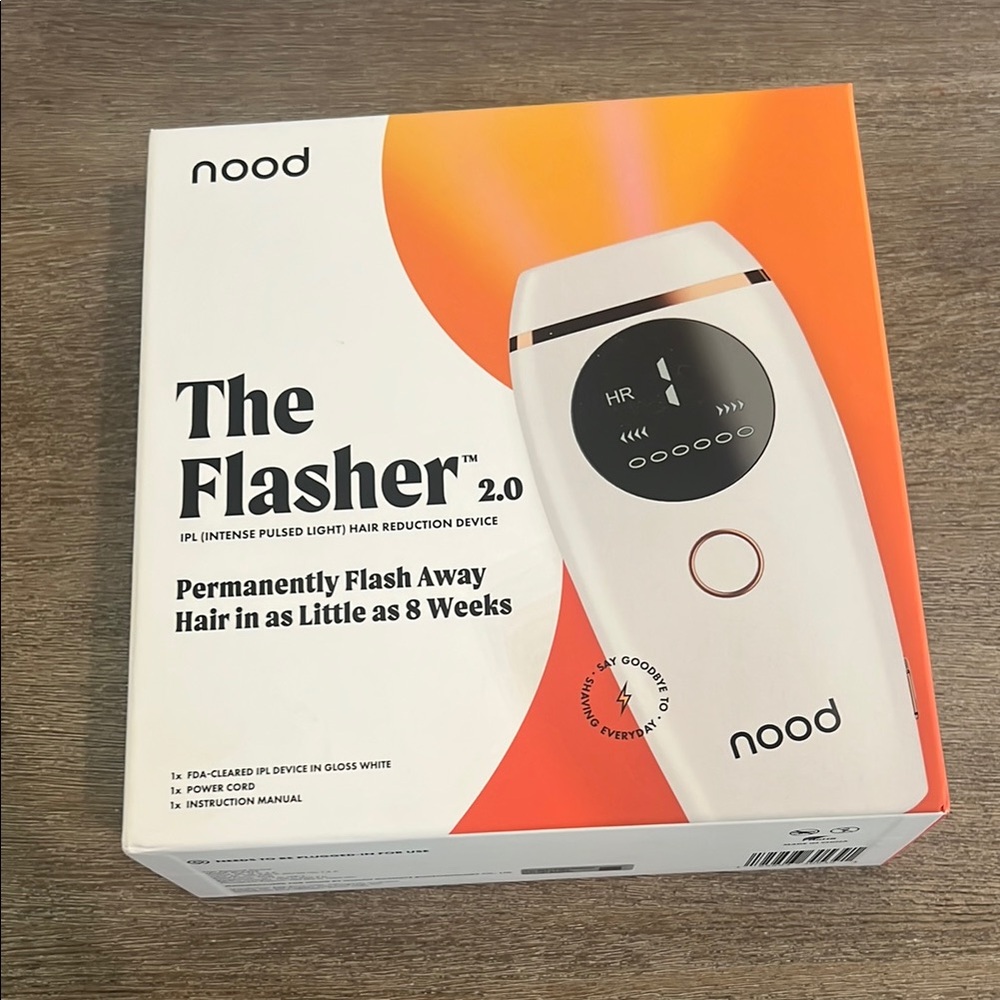 The Flasher 2.0 IPL Hair Reduction Device - White